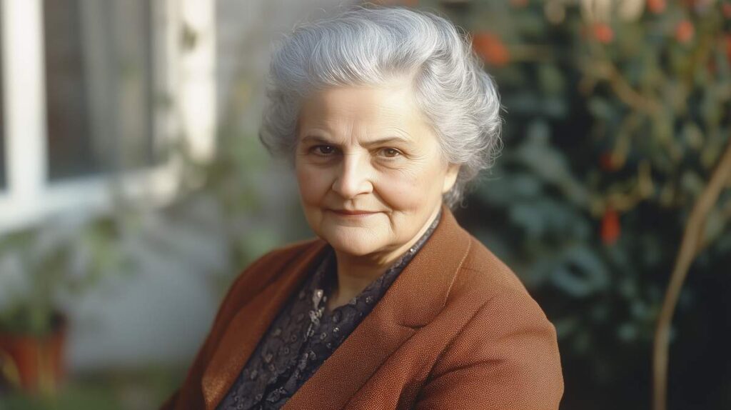 Représentation de Maria Montessor